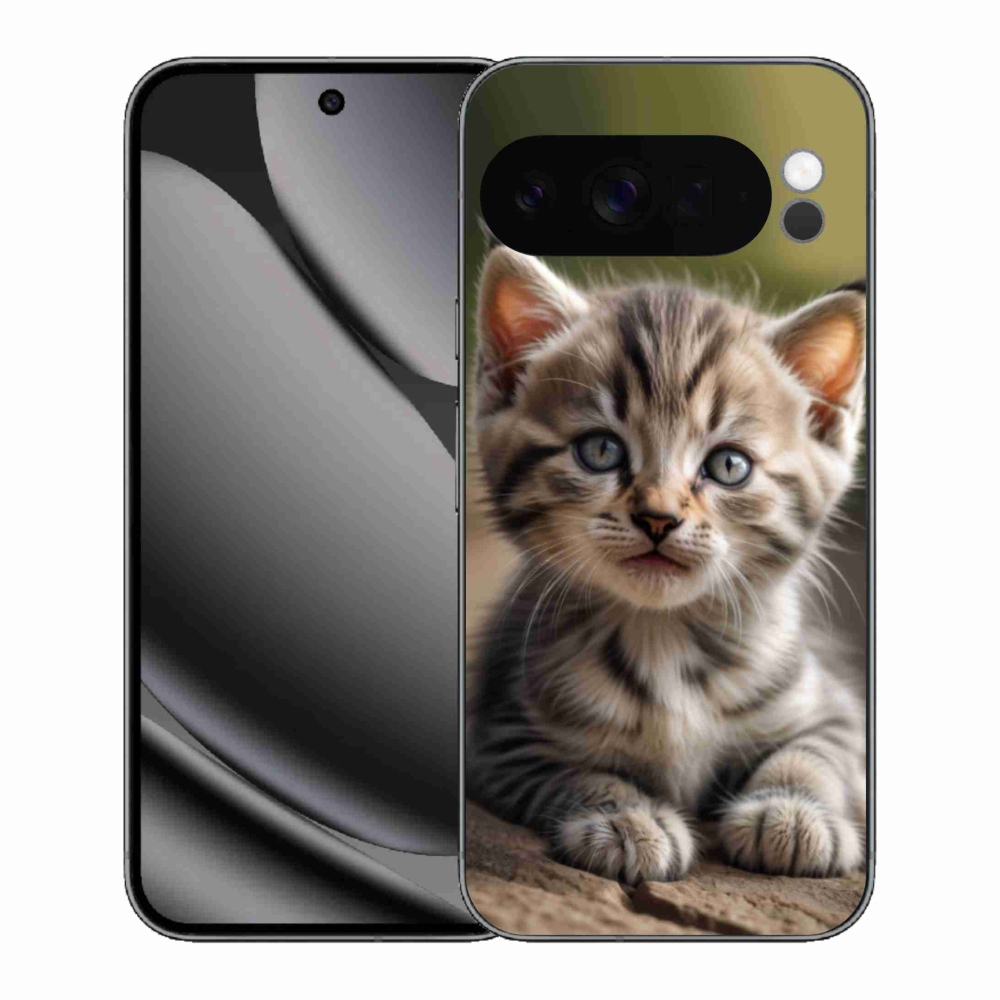 Gél borítás mmCase a Google Pixel 10 Pro XL-hez - aranyos cica 9