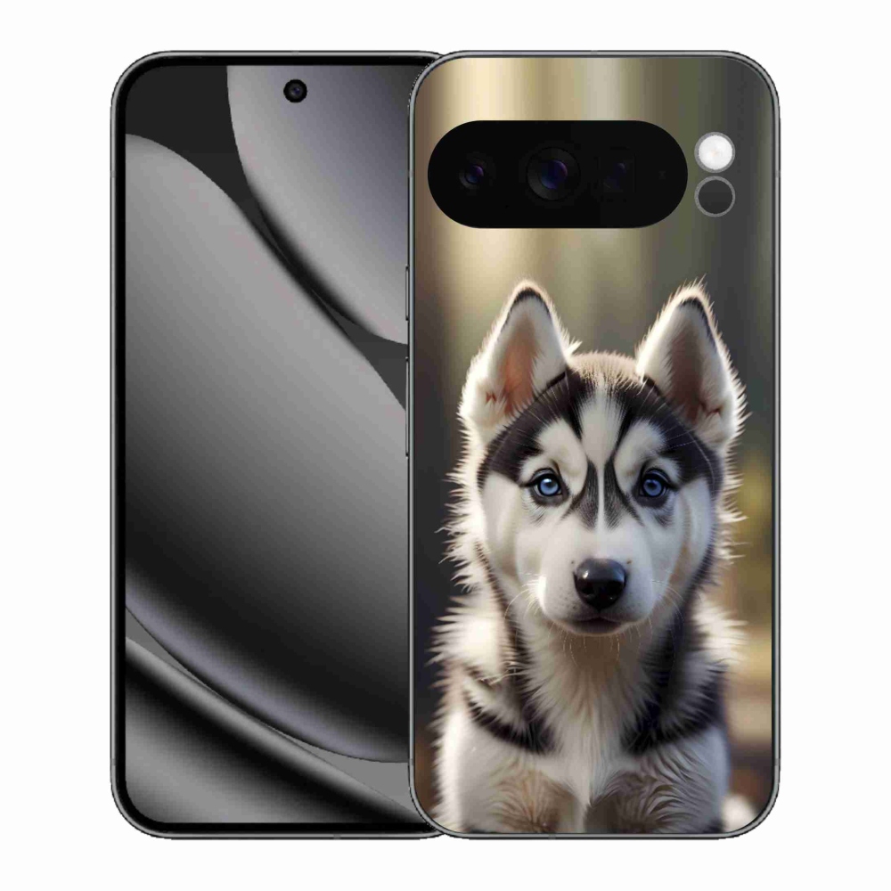 mmCase gél tok a Google Pixel 10 Pro XL-hez – aranyos szibériai husky