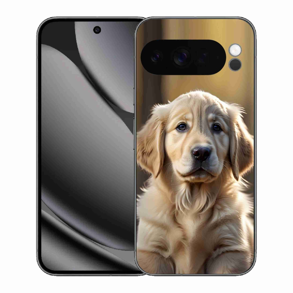 mmCase gél tok a Google Pixel 10 Pro XL-hez – aranyos arany retriever