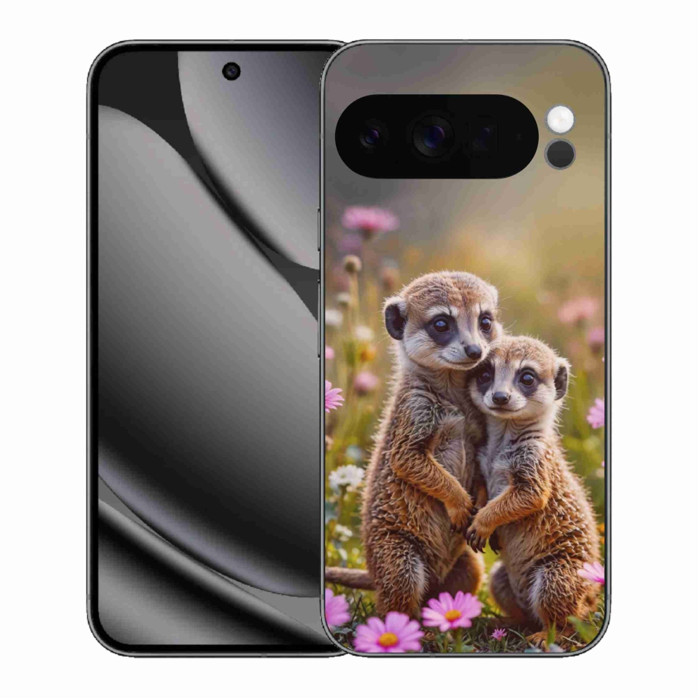 mmCase gél tok a Google Pixel 10 Pro XL-hez – szurikáta-duó