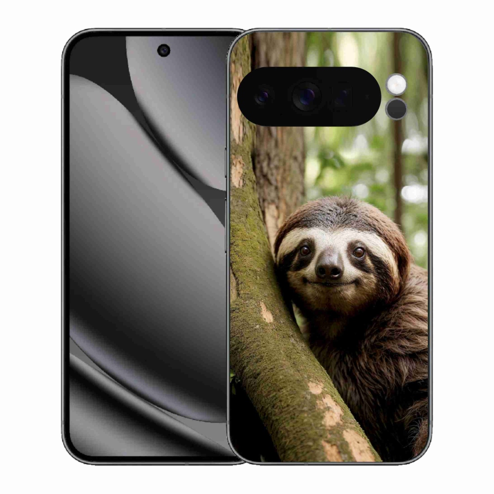 mmCase gél tok a Google Pixel 10 Pro XL-hez – mosolygós lajhár