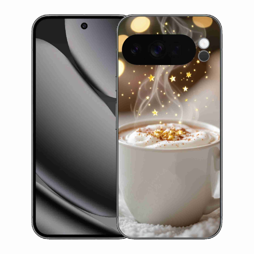 Gél borítás mmCase a Google Pixel 10 Pro XL számára - Karácsonyi forró ital