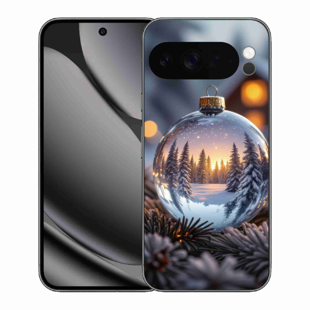Gél borítás mmCase a Google Pixel 10 Pro XL-hez - karácsonyi dekoráció