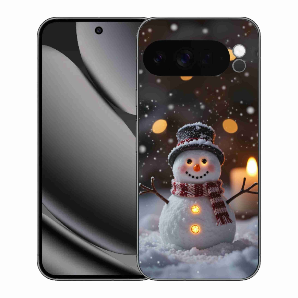 mmCase gél tok a Google Pixel 10 Pro XL-hez – vidám hóember