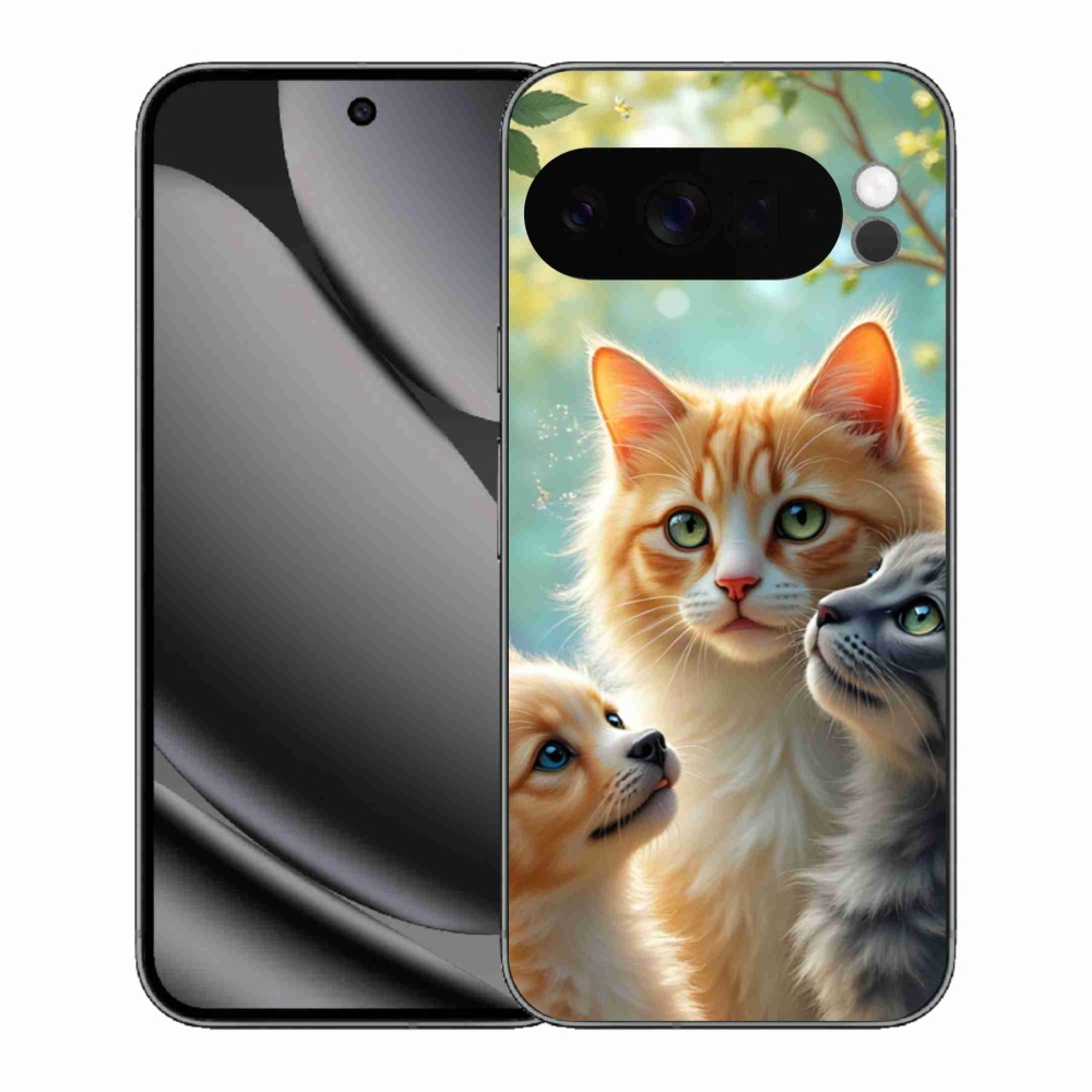 Gél borítás mmCase a Google Pixel 10 Pro XL-hez - Állati barátság 2