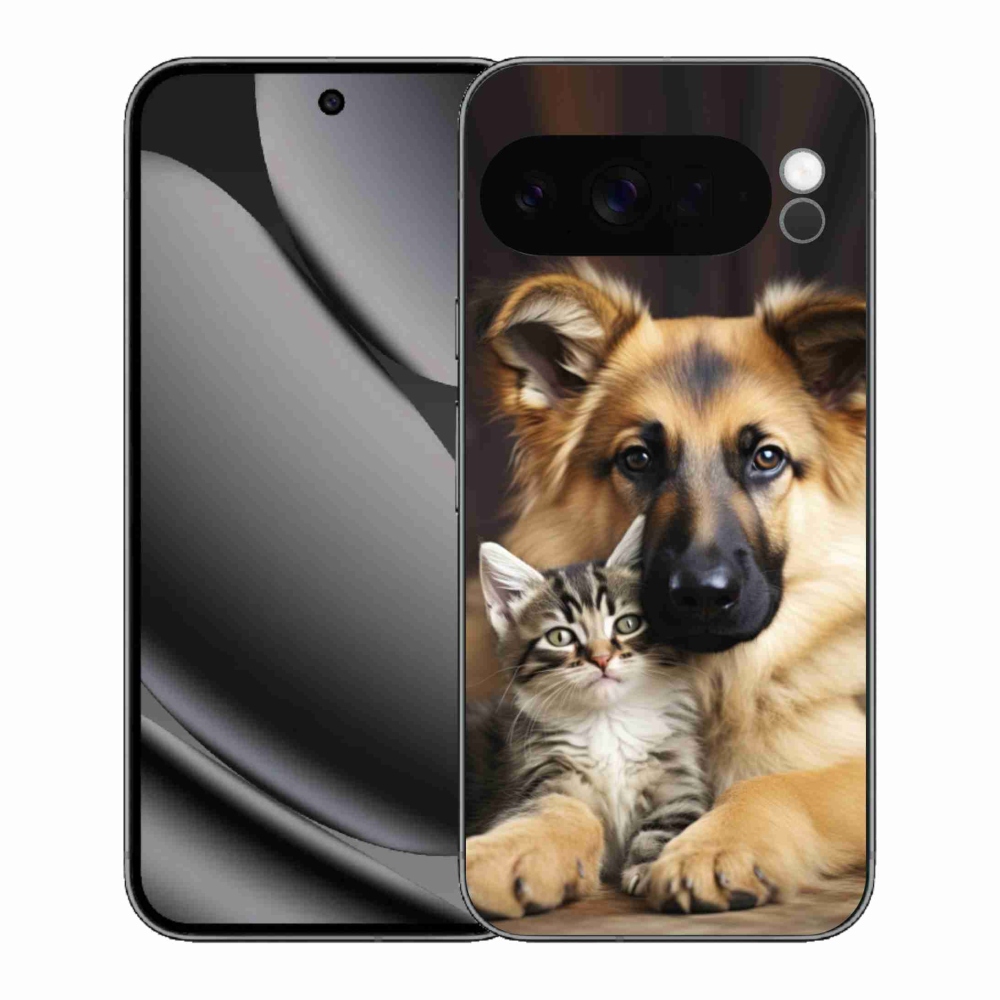 Zselés borítás mmCase a Google Pixel 10 Pro XL-hez - állatbarátság