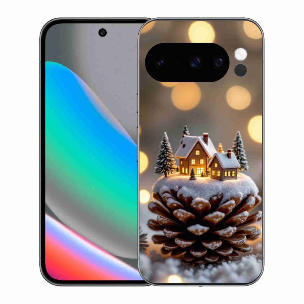 mmCase gél tok a Google Pixel 10 Pro-hoz – téli falu