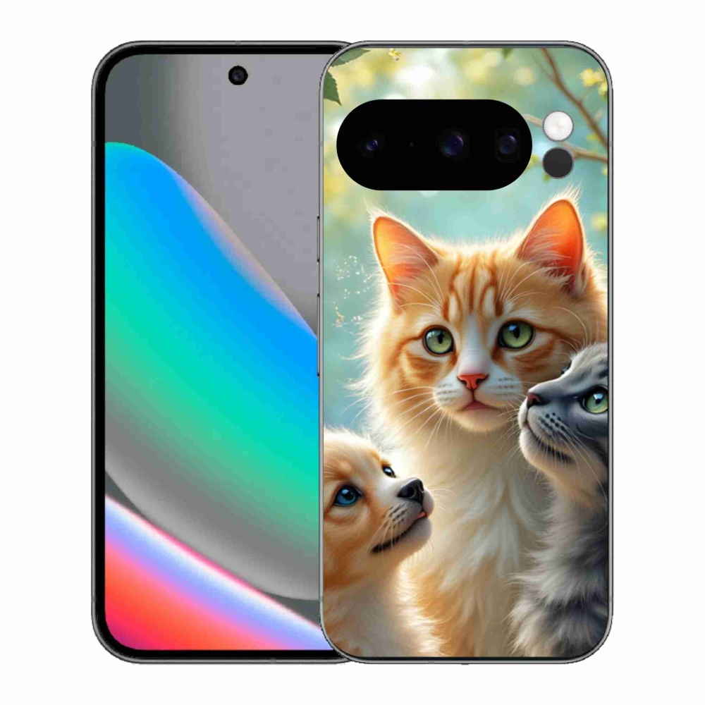 Gél borítás mmCase a Google Pixel 10 Pro számára - Állati barátság 2