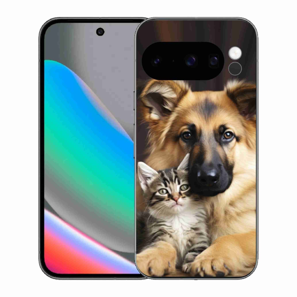 Zselés borítás mmCase a Google Pixel 10 Pro számára - állatbarátság