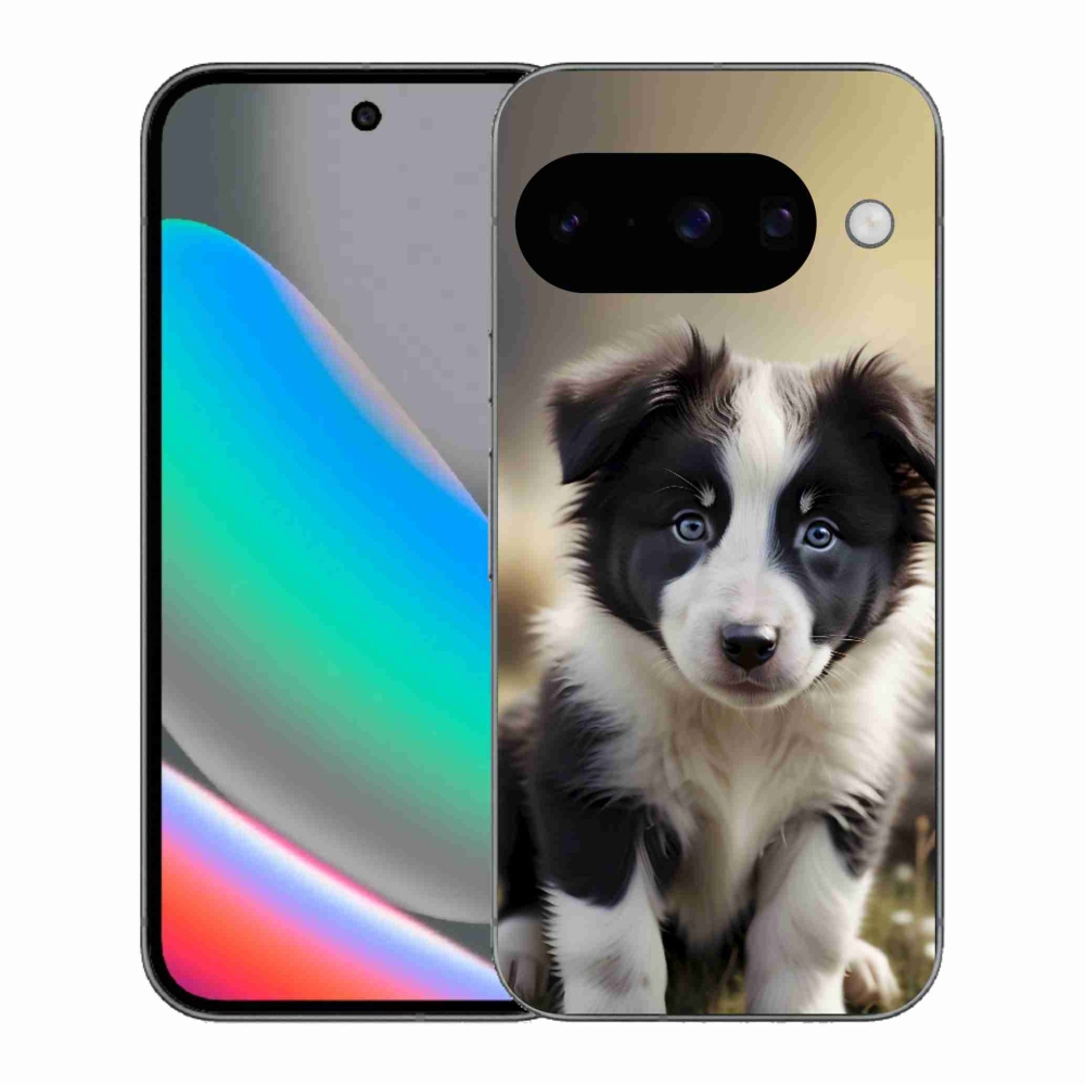 mmCase gél tok a Google Pixel 10-hez – aranyos border collie