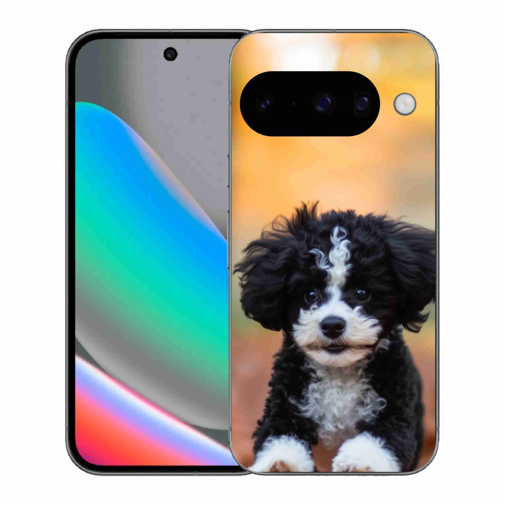Gél borítás mmCase a Google Pixel 10 számára - aranyos kiskutya 2