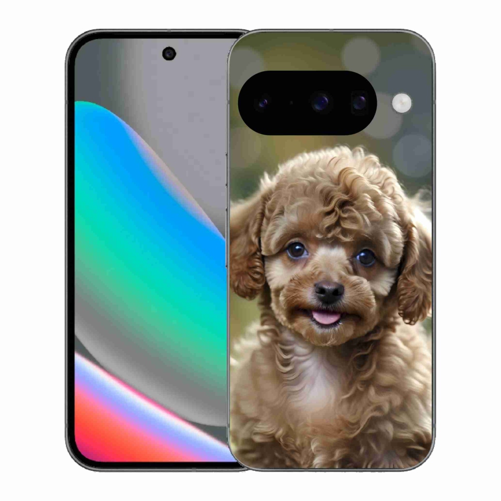 mmCase gél tok a Google Pixel 10-hez – aranyos pudli