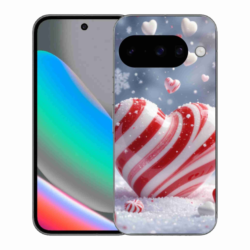 Gél borítás mmCase a Google Pixel 10 készülékhez - édes szívecske