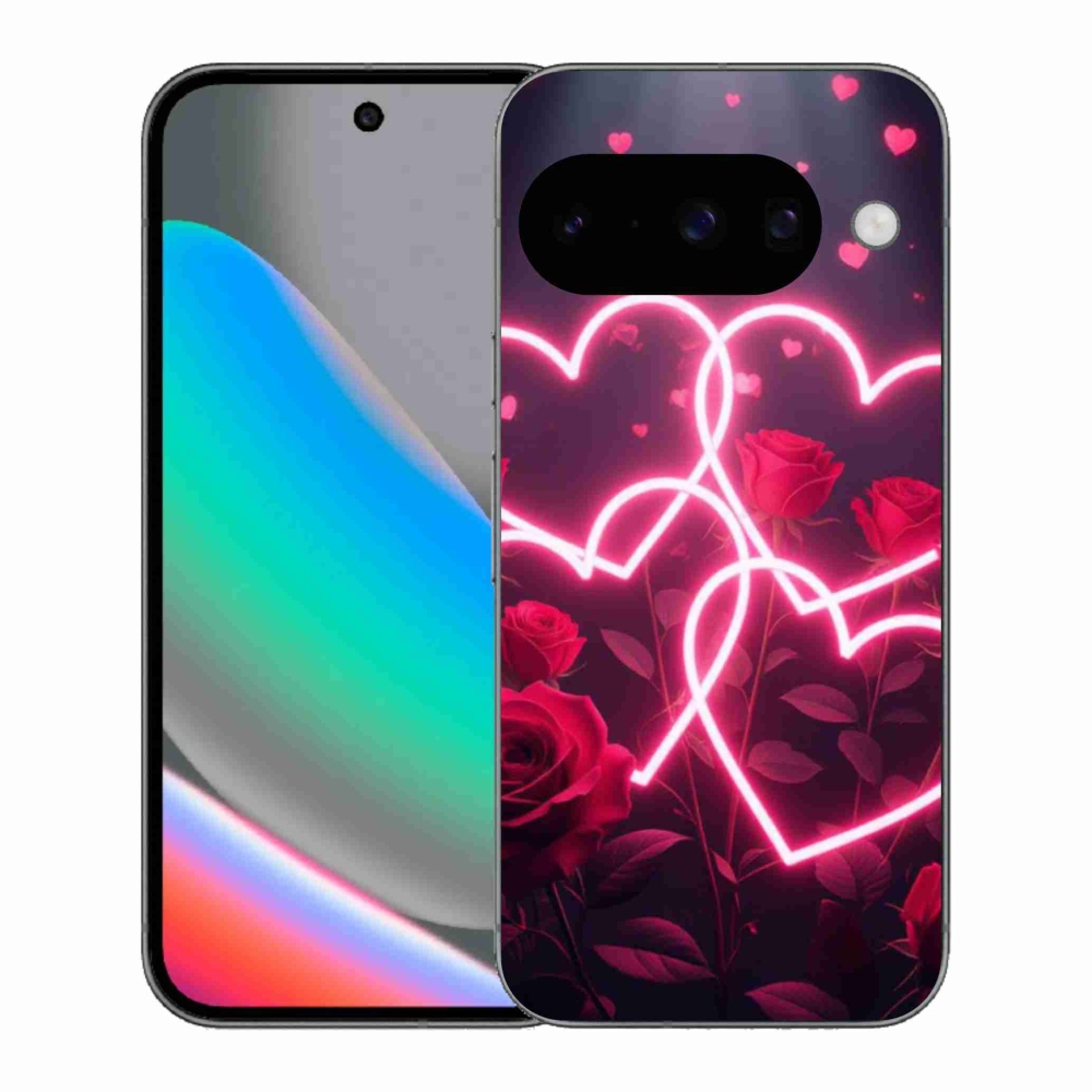 Gél borítás mmCase a Google Pixel 10 készülékhez - Szerelem szíve