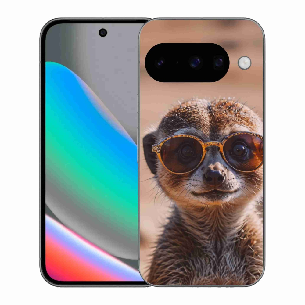 Gél borítás mmCase a Google Pixel 10 számára - stílusos surikata
