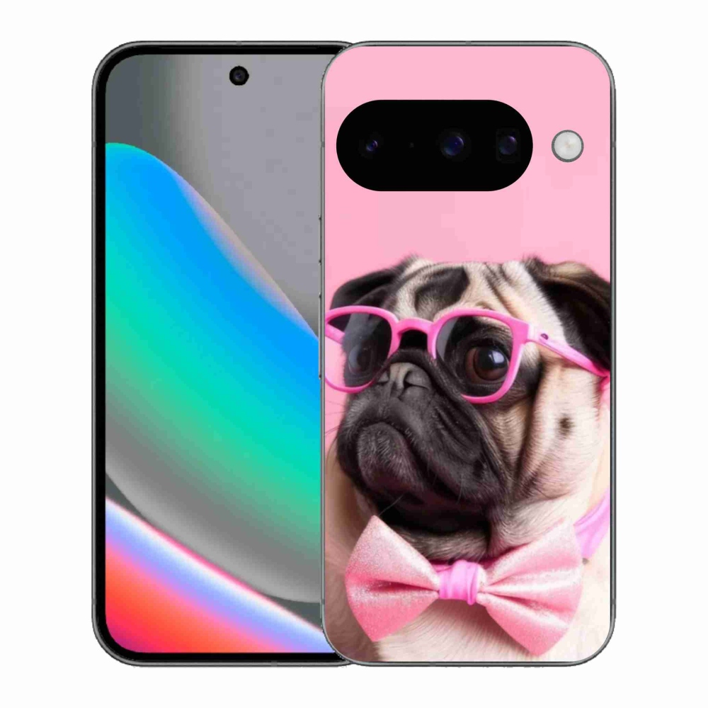 Gél borítás mmCase a Google Pixel 10 számára - stílusos mopsz