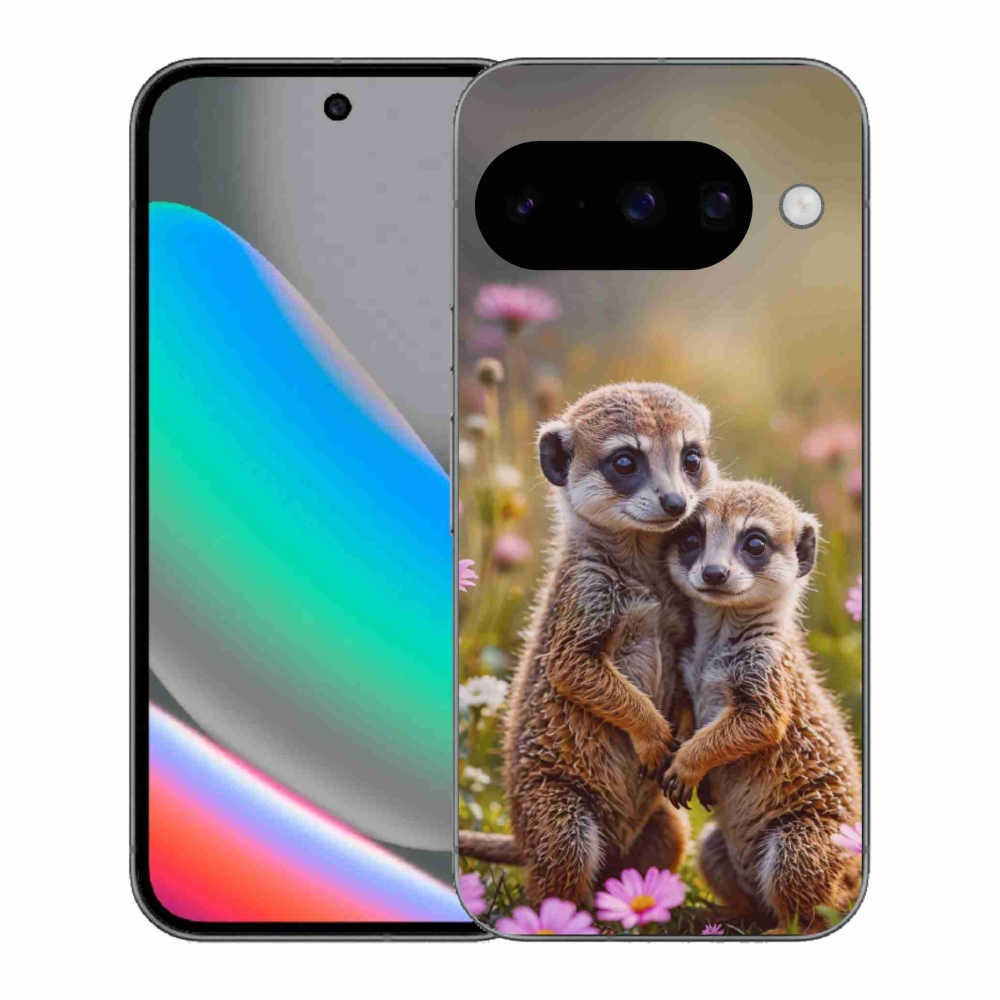 mmCase gél tok a Google Pixel 10-hez – szurikáta-duó