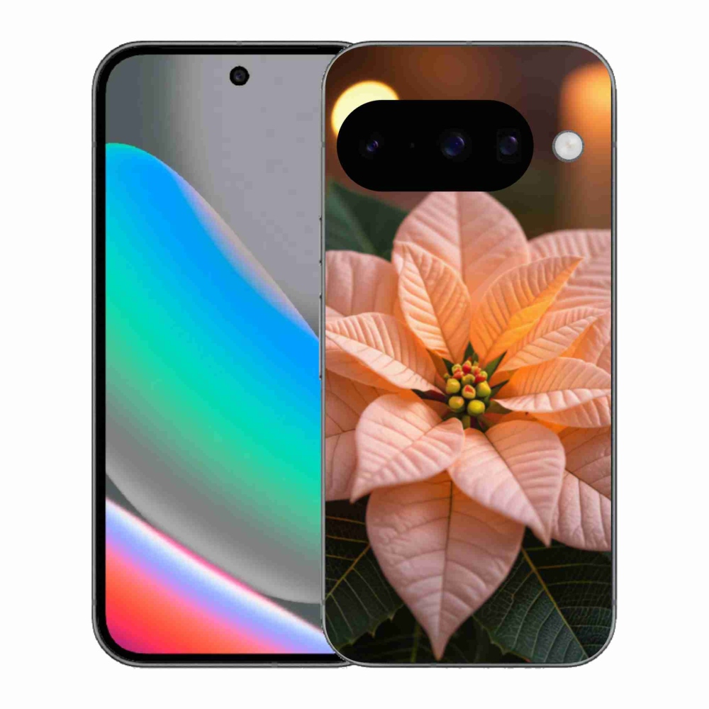 Gél borítás mmCase a Google Pixel 10 számára - mikulásvirág