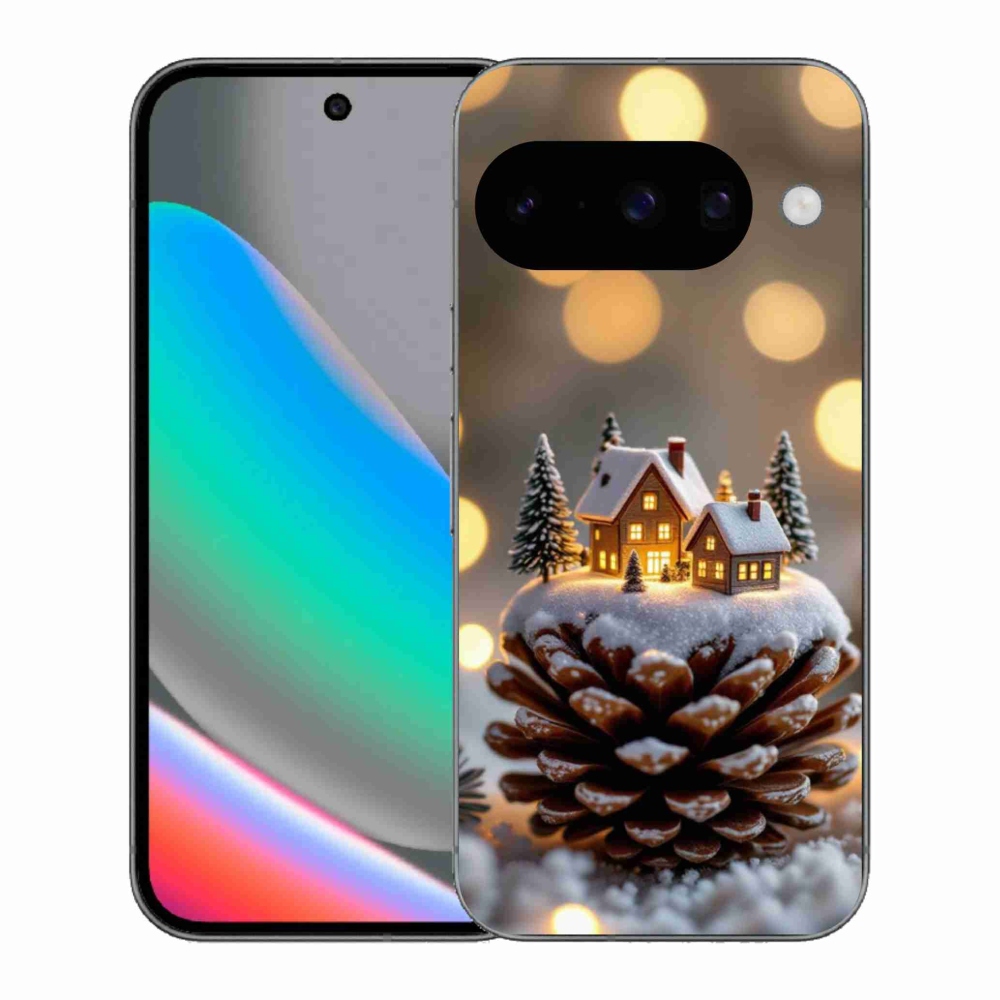mmCase gél tok a Google Pixel 10-hez – téli falu