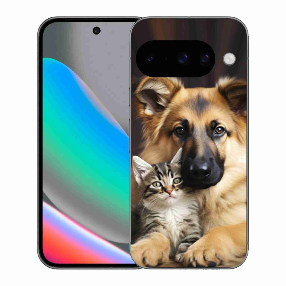 Gél borítás mmCase a Google Pixel 10 számára - állatbarátság