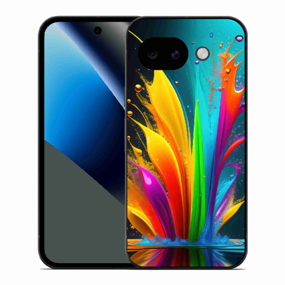 Gél borítás mmCase a Google Pixel 10a számára - absztrakt motívum 1