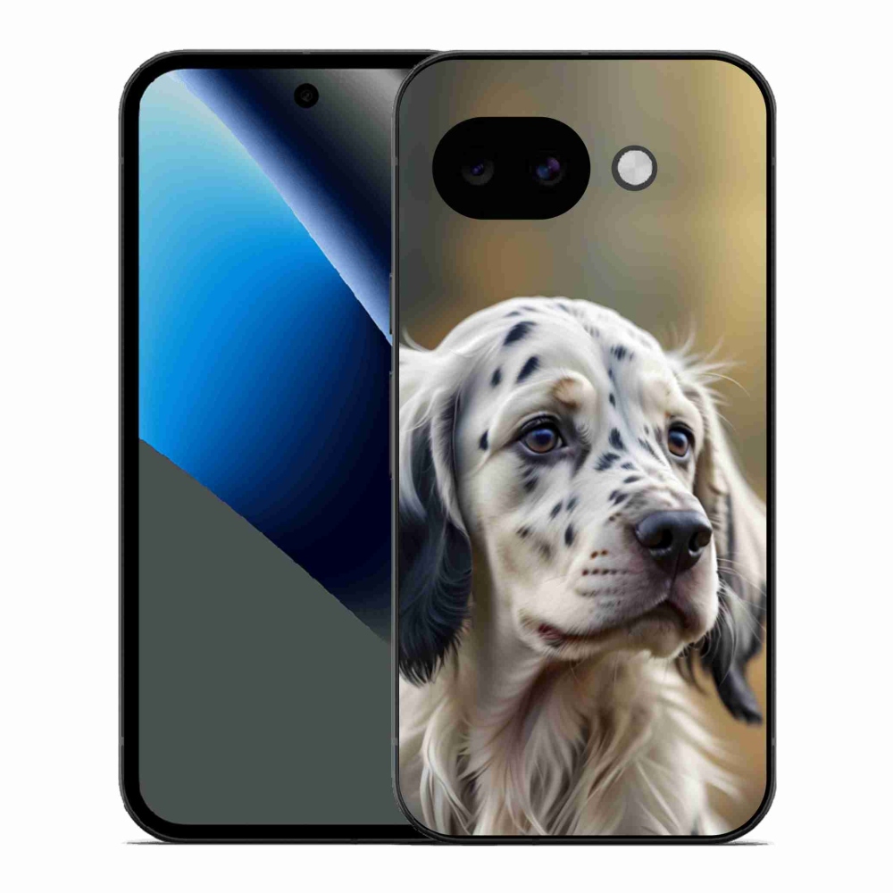 Zselés borítás mmCase a Google Pixel 10a készülékhez - English Setter