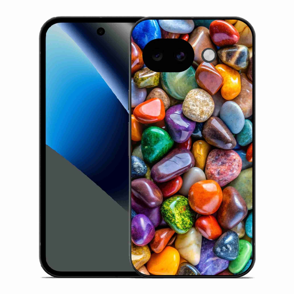 Gél borítás mmCase a Google Pixel 10a számára - színes strasszkövek