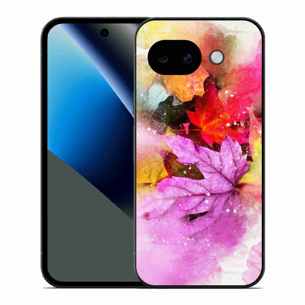 Gél borítás mmCase a Google Pixel 10a számára - színes levelek