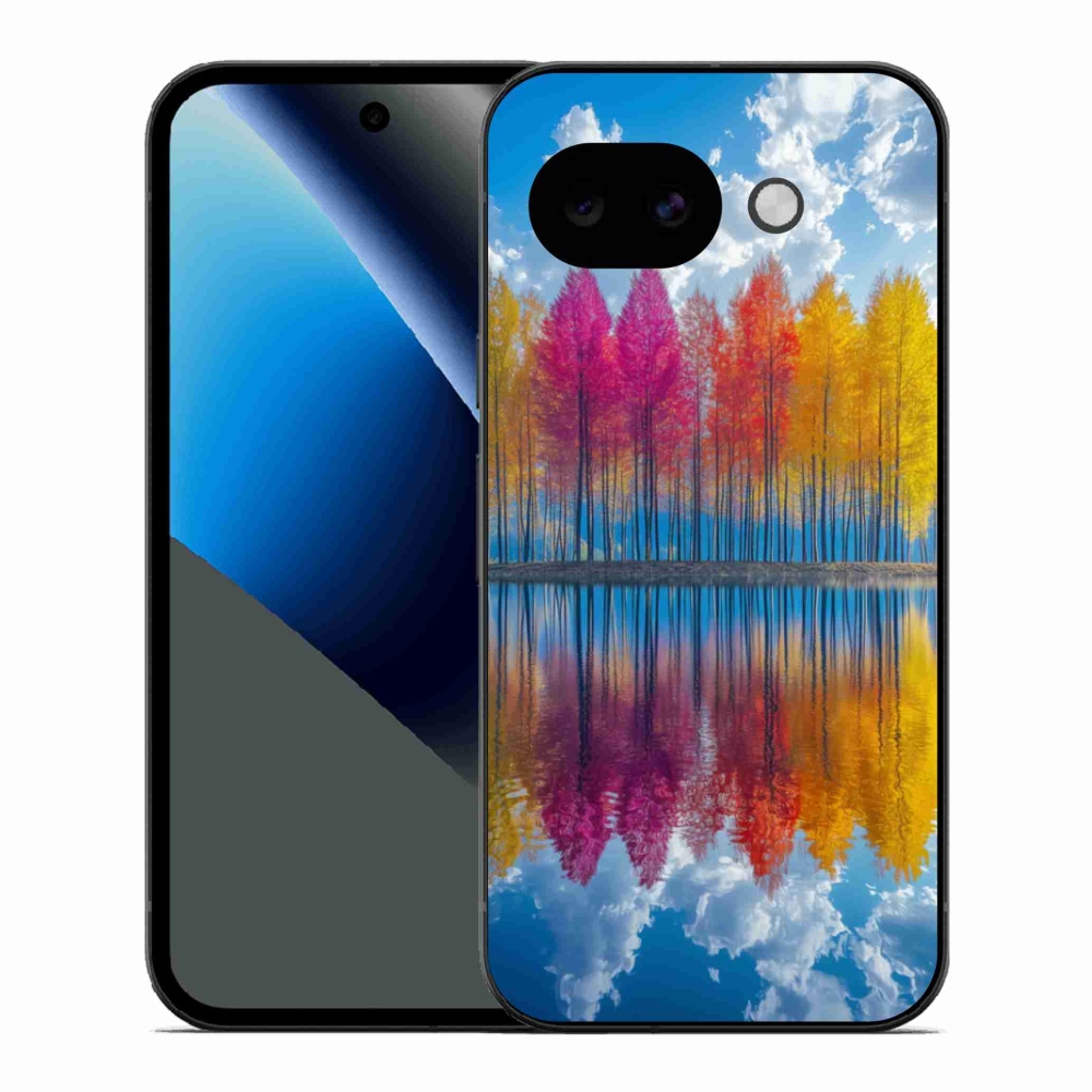 Gél borítás mmCase a Google Pixel 10a számára - színes fák