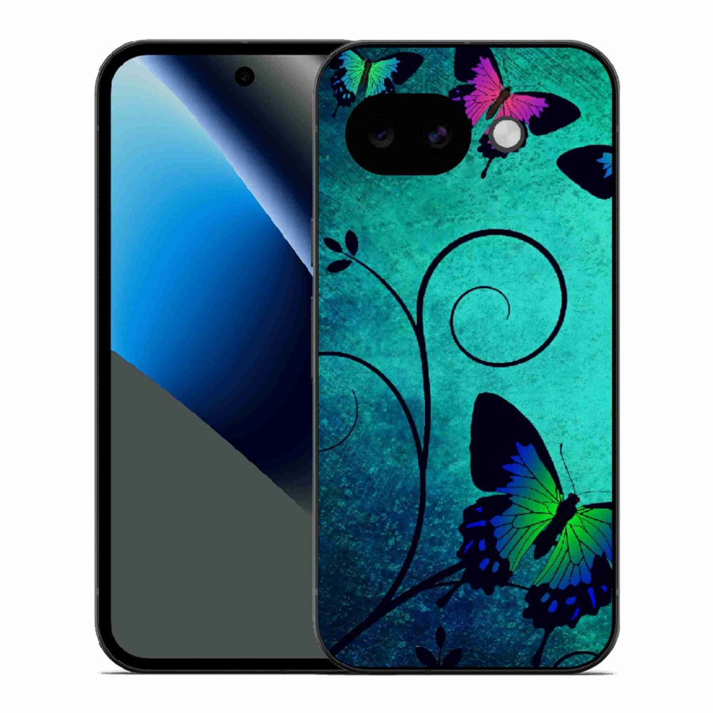 Gél borítás mmCase a Google Pixel 10a számára - színes pillangók