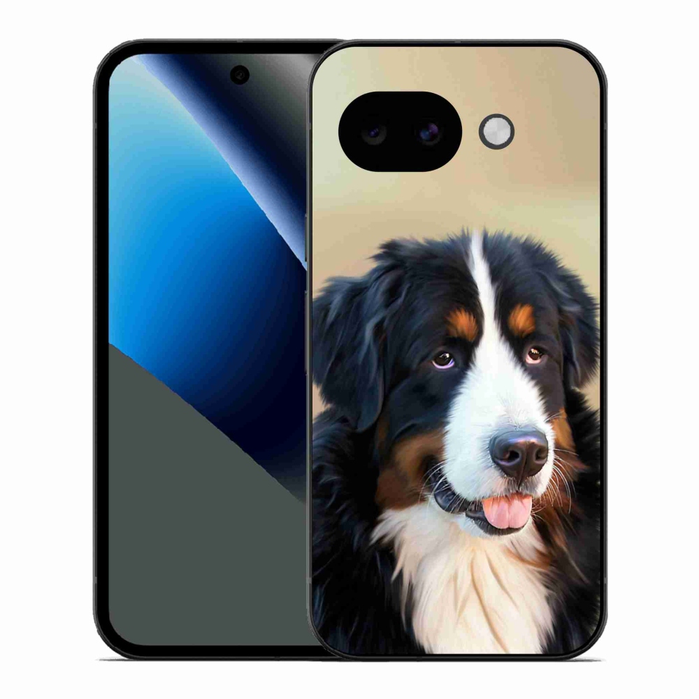 Gél borítás mmCase a Google Pixel 10a készülékhez - Berni hegyi kutya