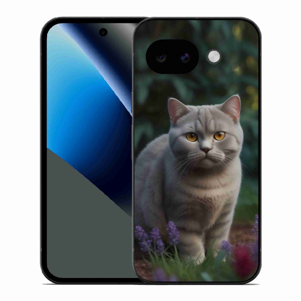 Zselés borítás mmCase a Google Pixel 10a készülékhez - brit macska