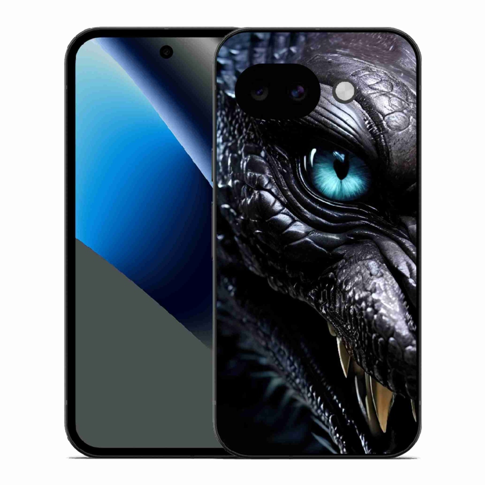 Gél borítás mmCase a Google Pixel 10a számára - sárkány nézet