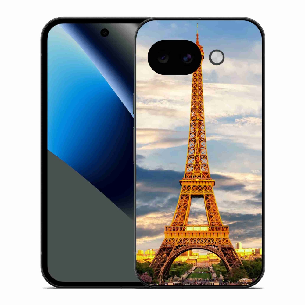 Gél borítás mmCase a Google Pixel 10a számára - eiffel torony 3