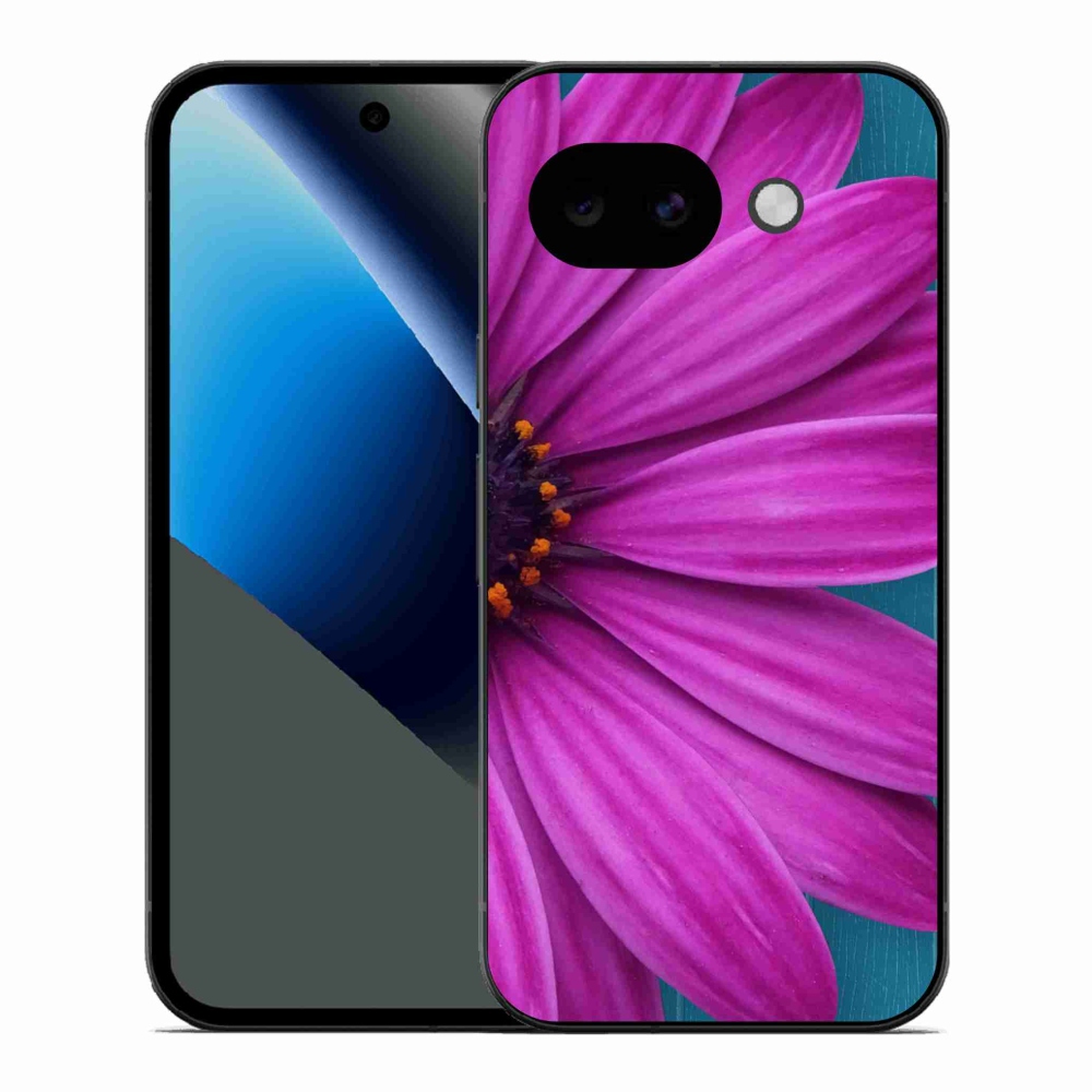 Gél védőhuzat mmCase a Google Pixel 10a készülékhez - lila margaréta