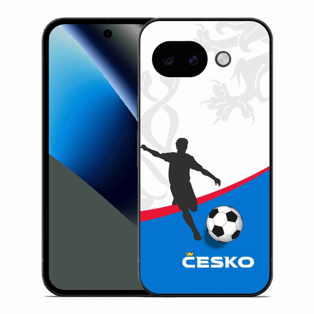 Gél borítás mmCase a Google Pixel 10a számára - Futball Csehország 1