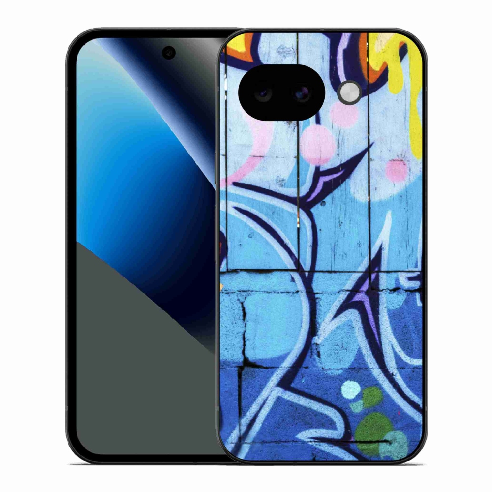 Zselés borítás mmCase a Google Pixel 10a számára - graffiti