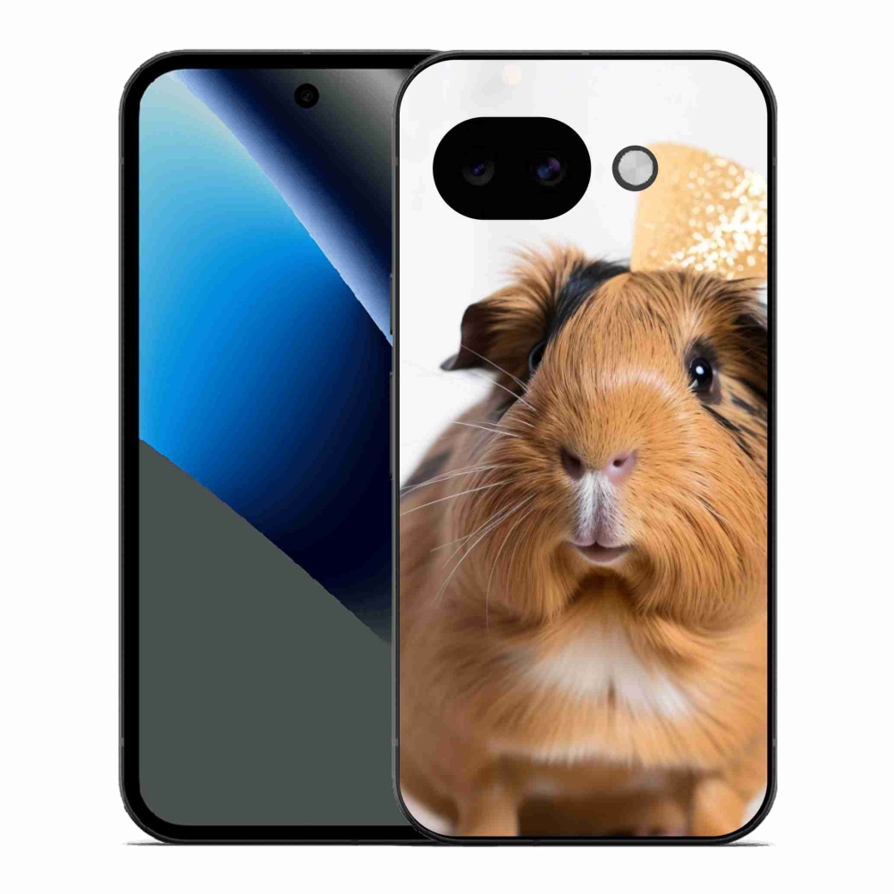 Gél borítás mmCase a Google Pixel 10a készülékhez - barna tengerimalac