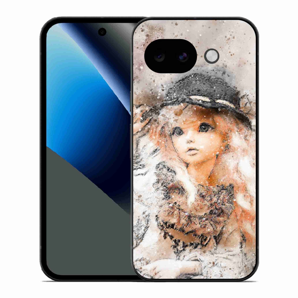 Gél borítás mmCase a Google Pixel 10a számára - lány kalapban