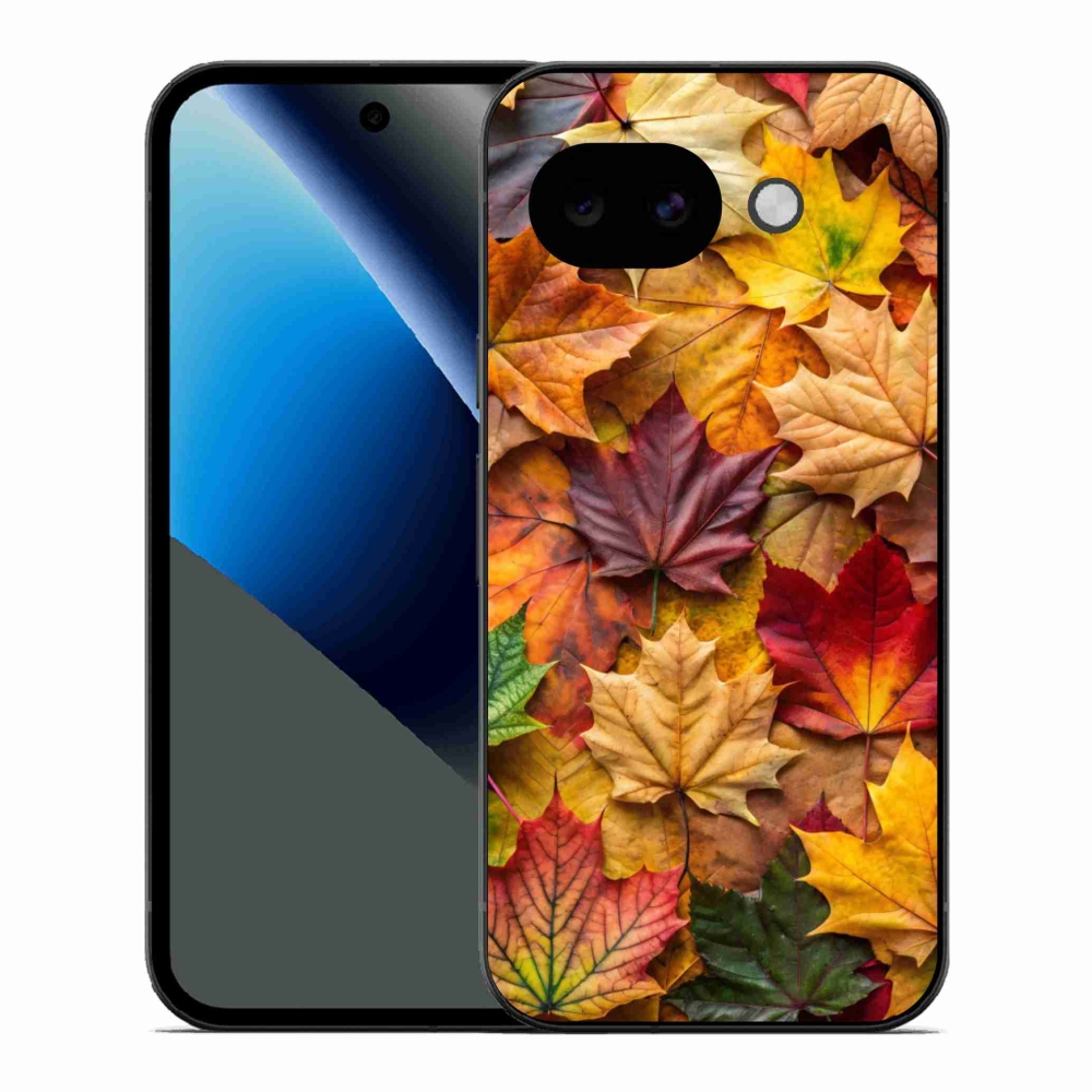 Gél borítás mmCase a Google Pixel 10a készülékhez - juharlevelek 2