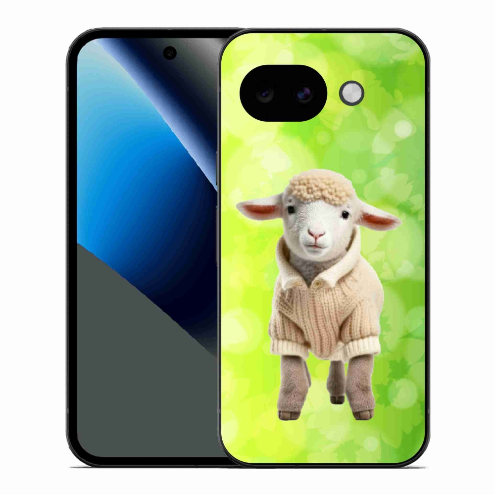 Gél borítás mmCase a Google Pixel 10a számára - bárány pulóverben
