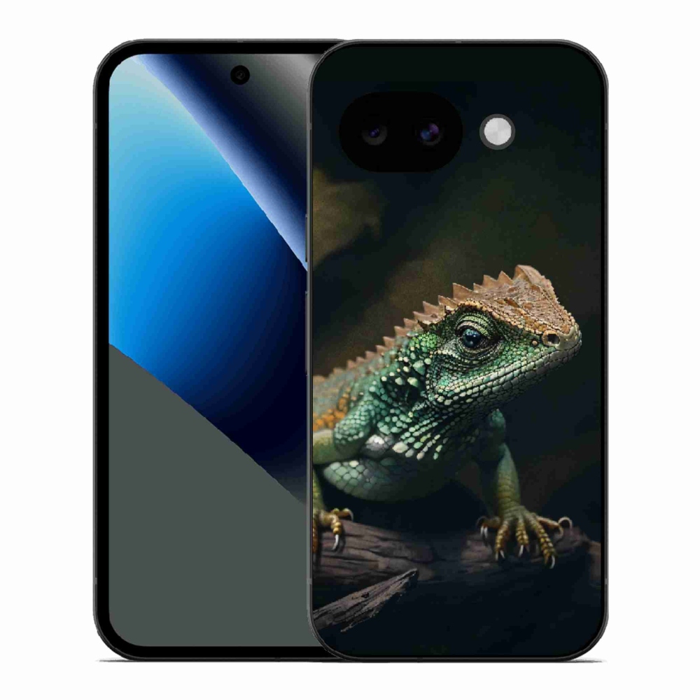 Gél borítás mmCase a Google Pixel 10a készülékhez - gyík