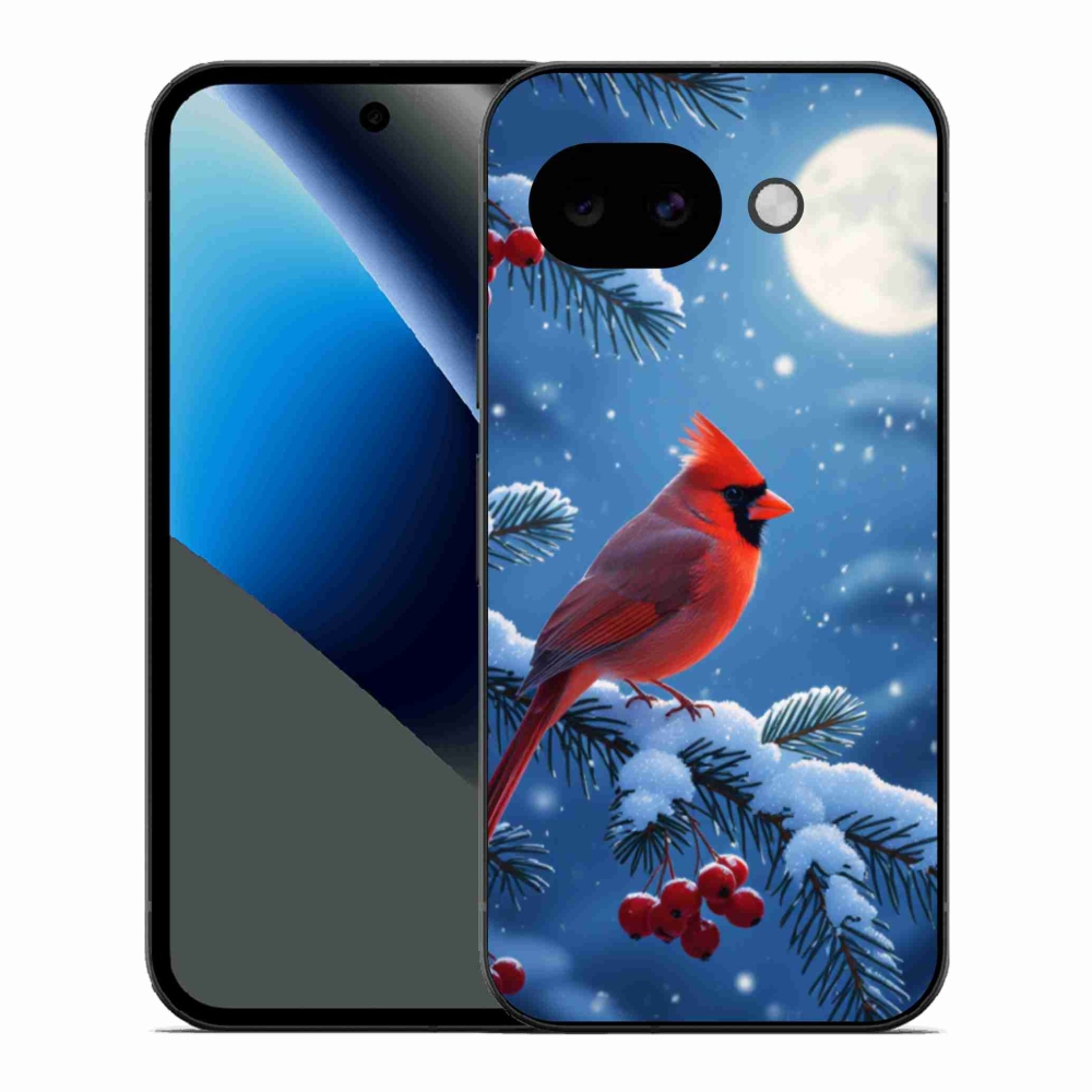 Gél védőburkolat mmCase a Google Pixel 10a készülékhez - bíborvörös