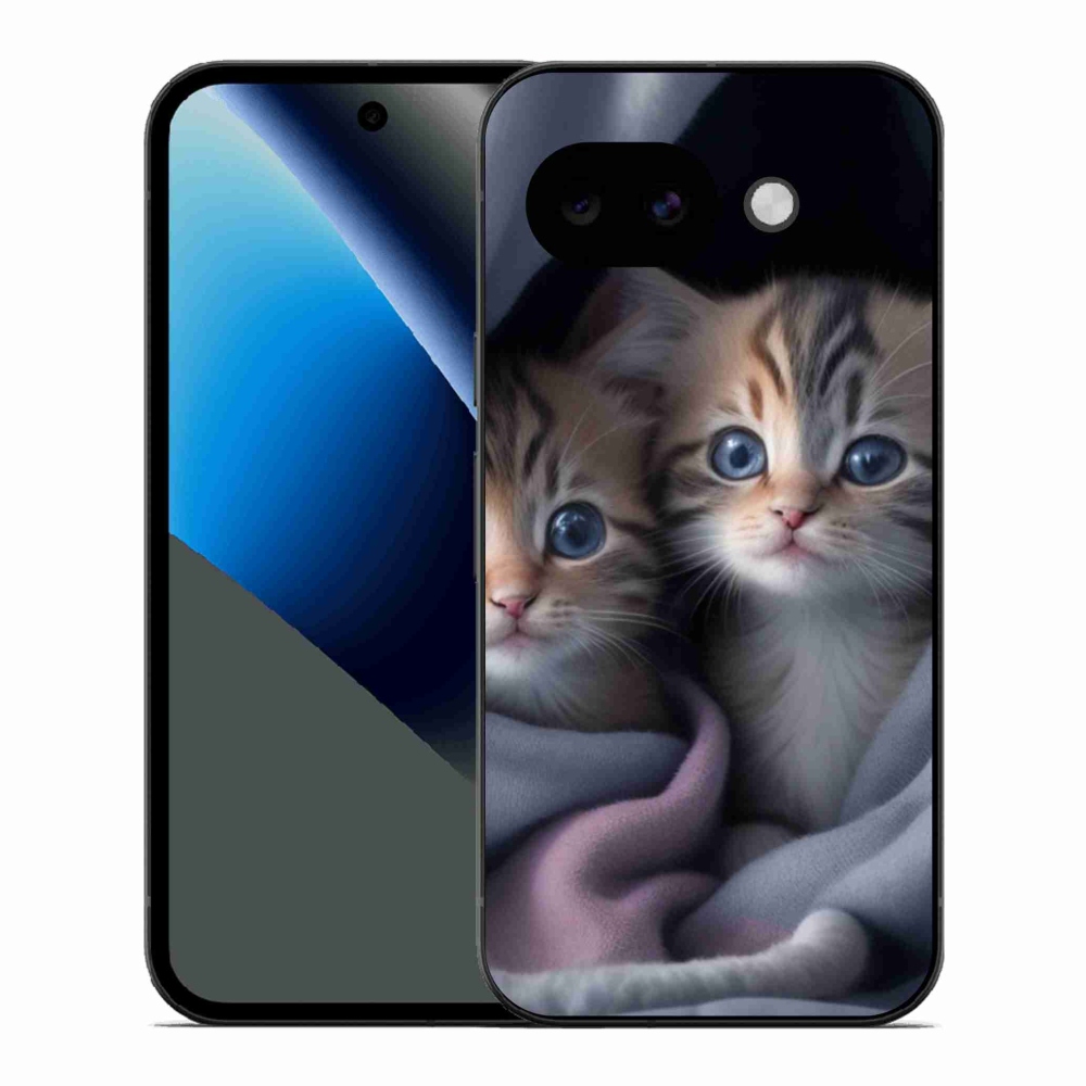 Zselés borítás mmCase a Google Pixel 10a - cat duo 2 számára