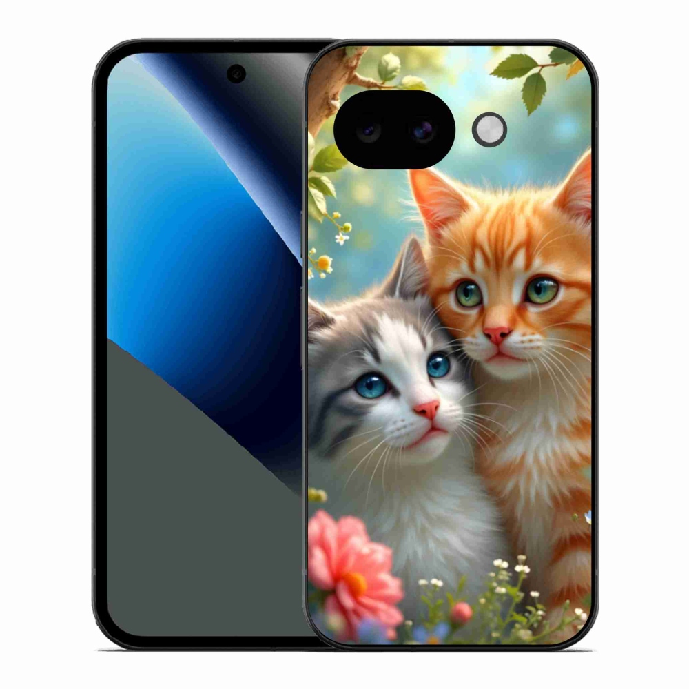 Gél borítás mmCase a Google Pixel 10a számára - cat love 2