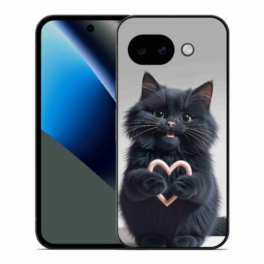 Gél borítás mmCase a Google Pixel 10a számára - macskaszerelem 3