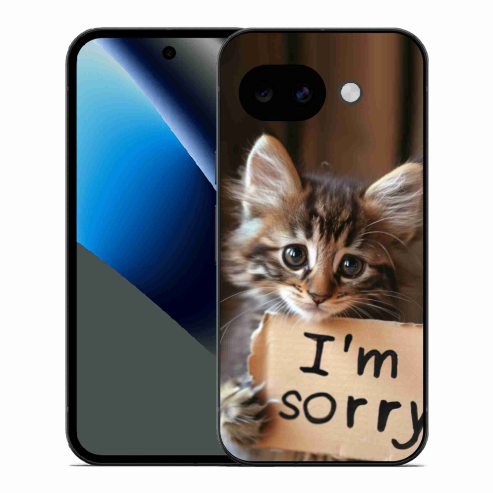 Gél borítás mmCase a Google Pixel 10a számára - Cat's Excuse (Macska mentség)