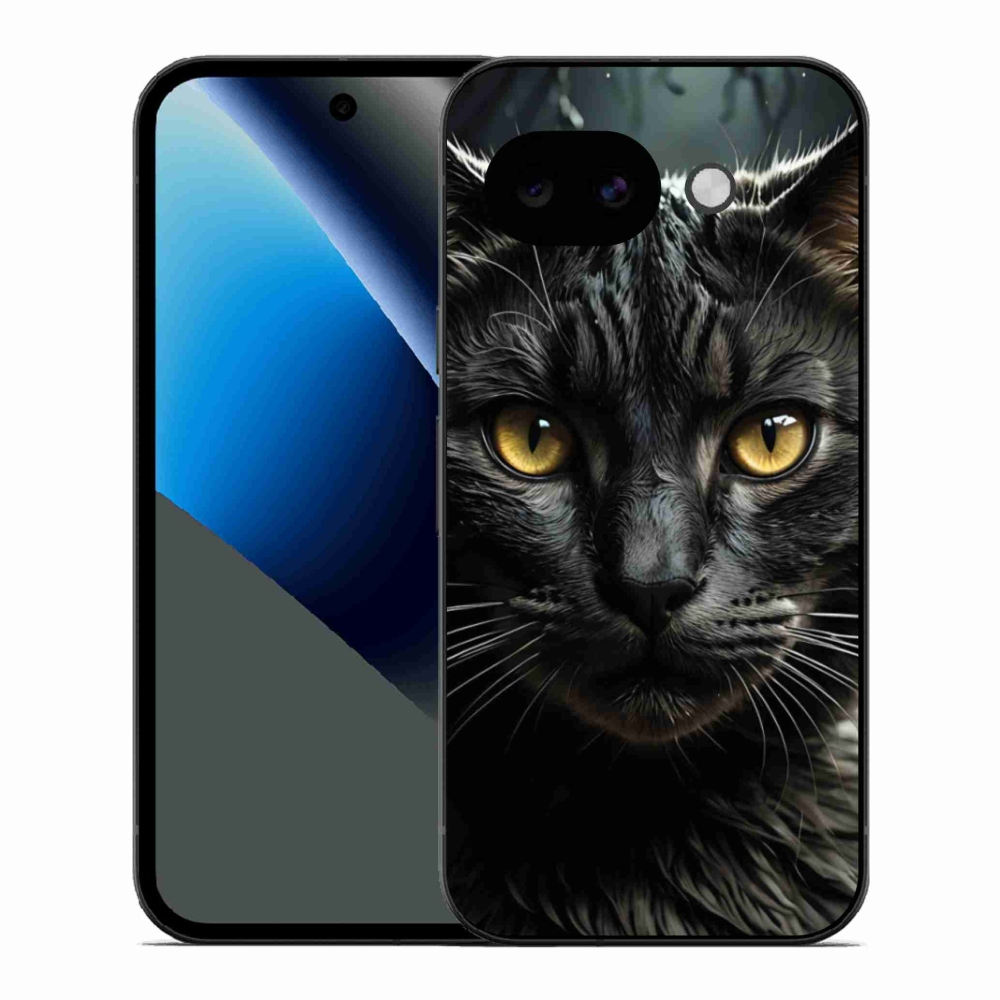 Zselés borítás mmCase a Google Pixel 10a számára - cat view 3