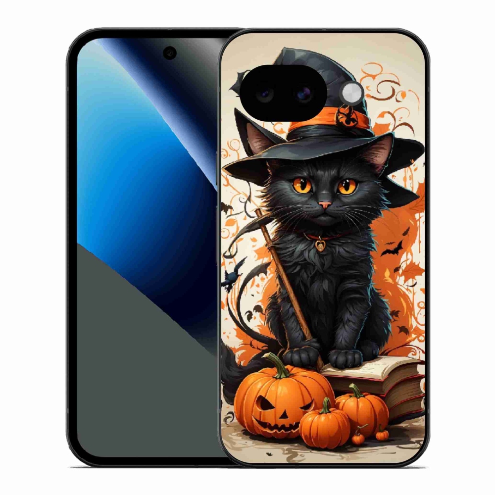 Zselés borítás mmCase a Google Pixel 10a számára - cat wizard