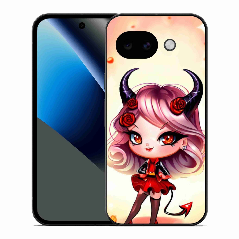 Gél borítás mmCase a Google Pixel 10a készülékhez - rajzfilm ördög